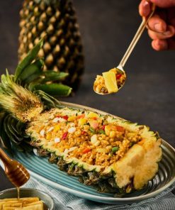 Fried Rice In Pineapple