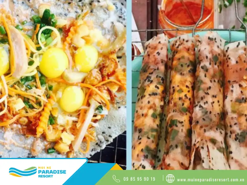 Bánh tráng nướng mắm ruốc - Chu Văn An