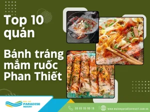 Bánh tráng mắm ruốc Phan Thiết