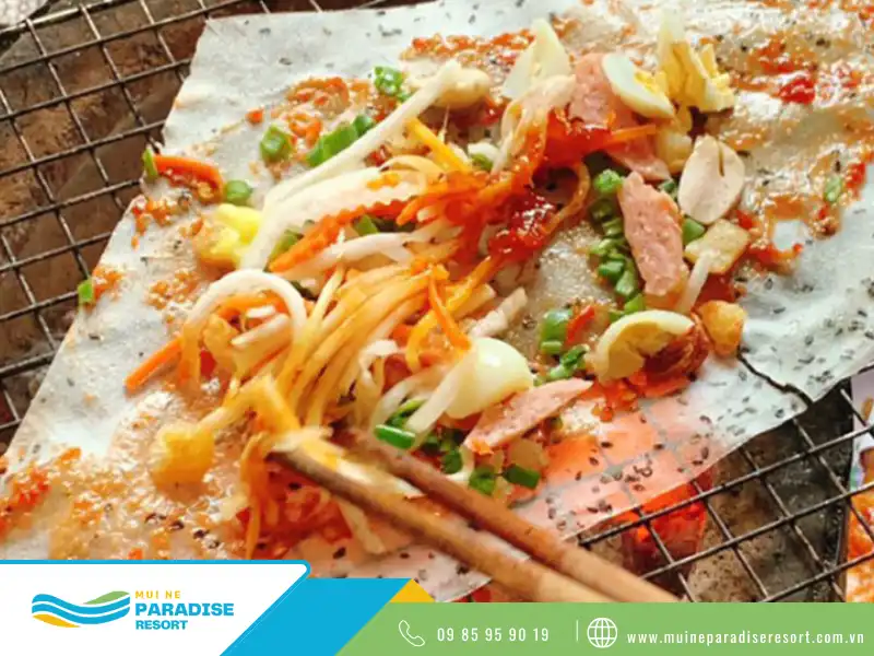 Bánh tráng nướng Bờ Kè