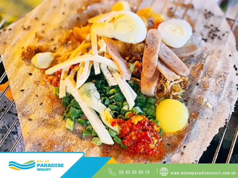 Bánh tráng nướng Cô Mười 