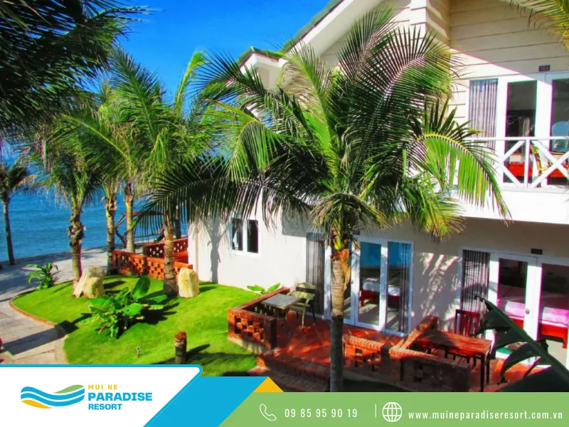 Khuân viên tại Mũi Né Paradise Resort