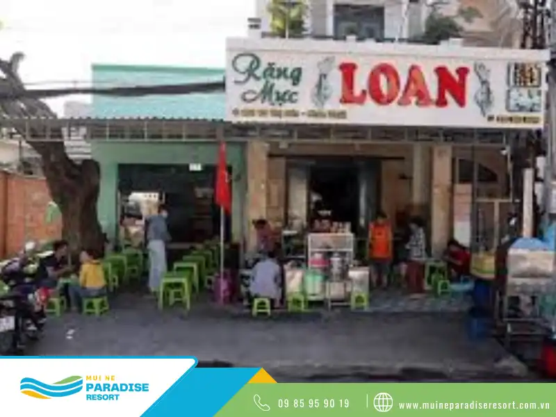 Quán răng mực loan