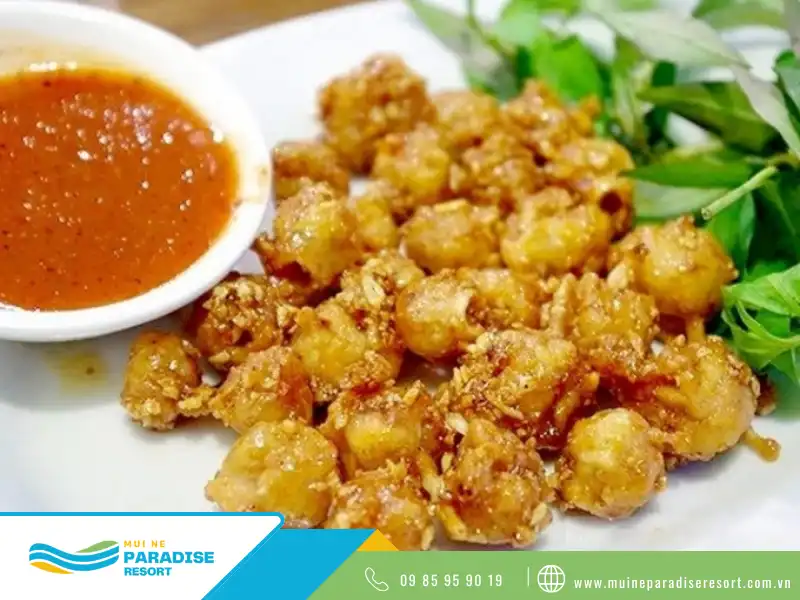 Răng mực - trứng mực chợ Phan Thiết