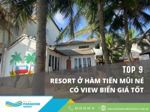 Resort ở biển Hàm Tiến