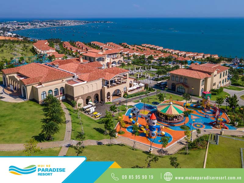 Khách sạn gần làng chài mũi né - Centara Mirage Resort Mũi Né là resort 5 sao nằm gần khu vực làng chài, nổi bật với không gian sang trọng và hệ thống tiện ích cao cấp