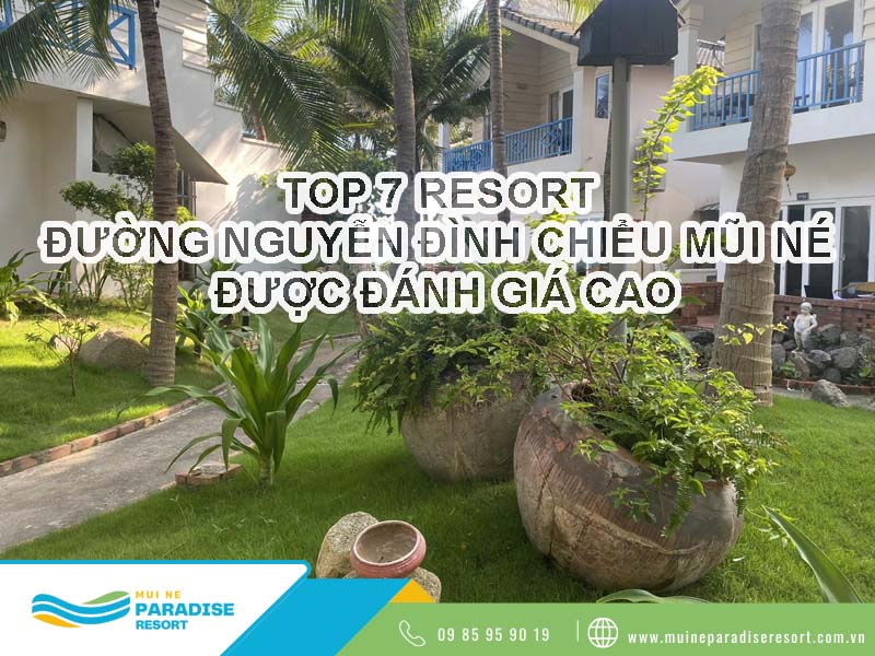 Resort đường Nguyễn Đình Chiểu Mũi Né