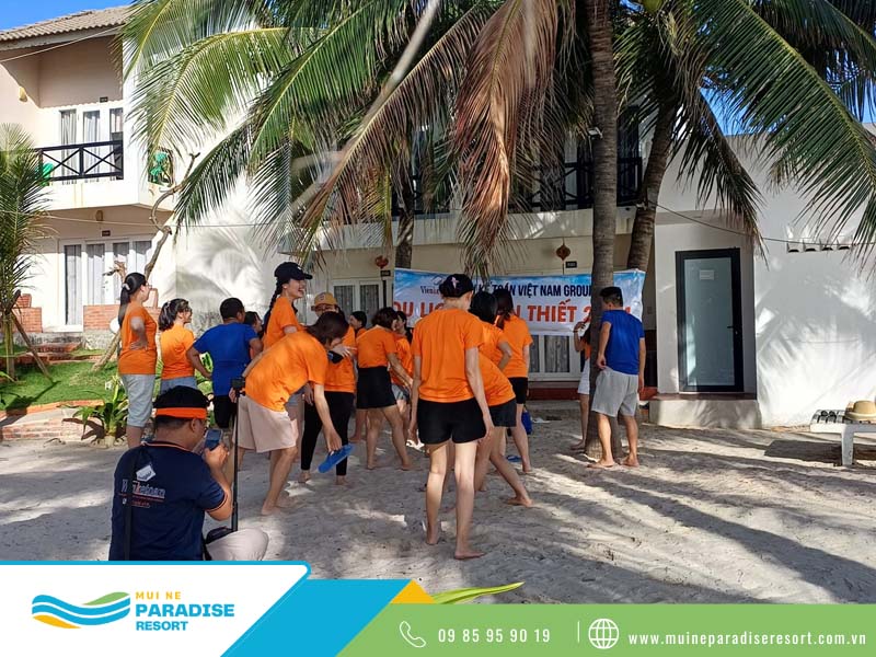 Mũi Né Paradise Resort là một trong top Resort Tổ Chức Team Building Tốt Nhất Tại Mũi Né – Phan Thiết 2025