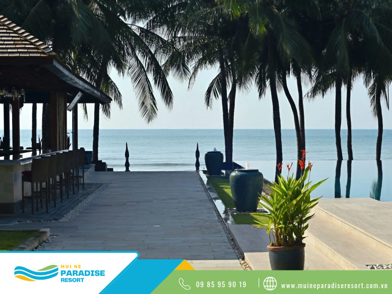 Resort team building Mũi Né Phan Thiết - Mũi Né Sunsea Resort được đánh giá cao nhờ không gian yên tĩnh, bãi biển riêng và thiết kế gần gũi với thiên nhiên.