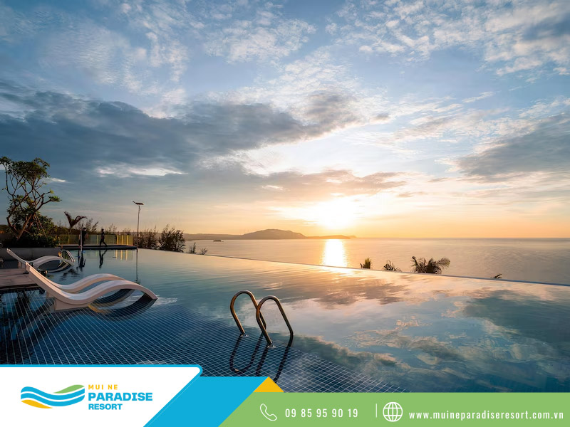 Resort team building Mũi Né Phan Thiết - Mandala Twilight Haven Retreat là lựa chọn cao cấp hơn, phù hợp với các chương trình team building kết hợp nghỉ dưỡng và trải nghiệm.