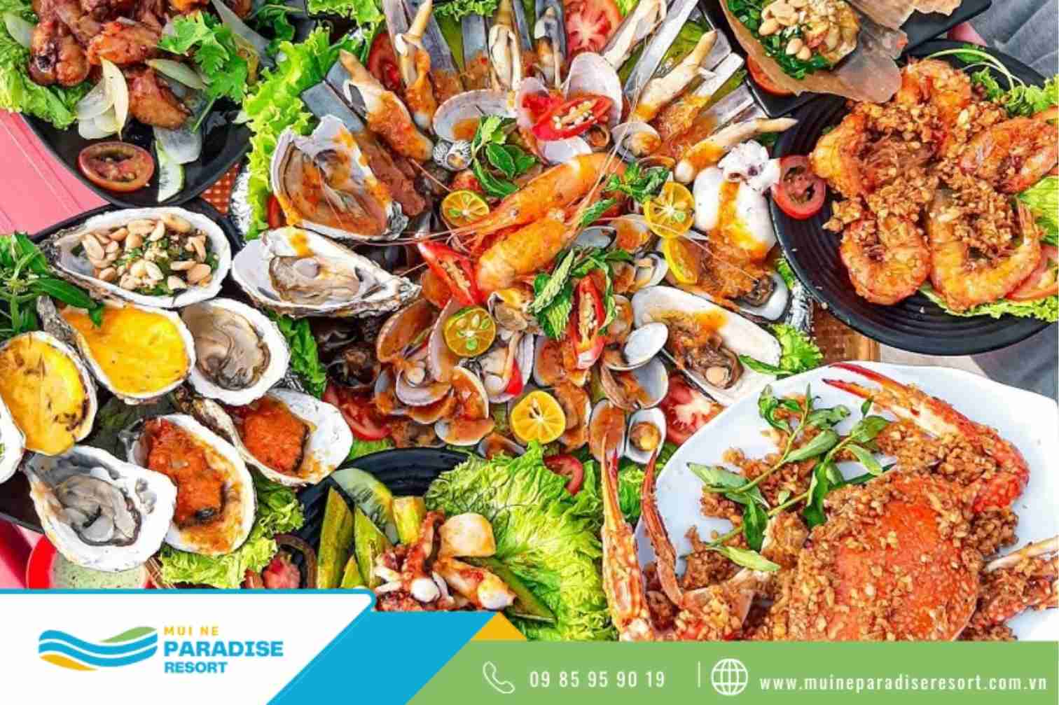 Biển mũi né có gì đặc biệt - Hải sản - linh hồn của nền ẩm thực tại Mũi Né