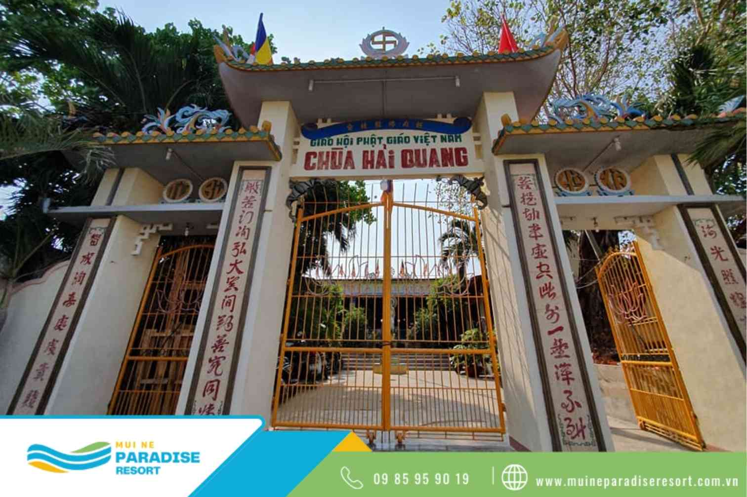 Chùa ở Mũi Né - Chùa Hải Quang