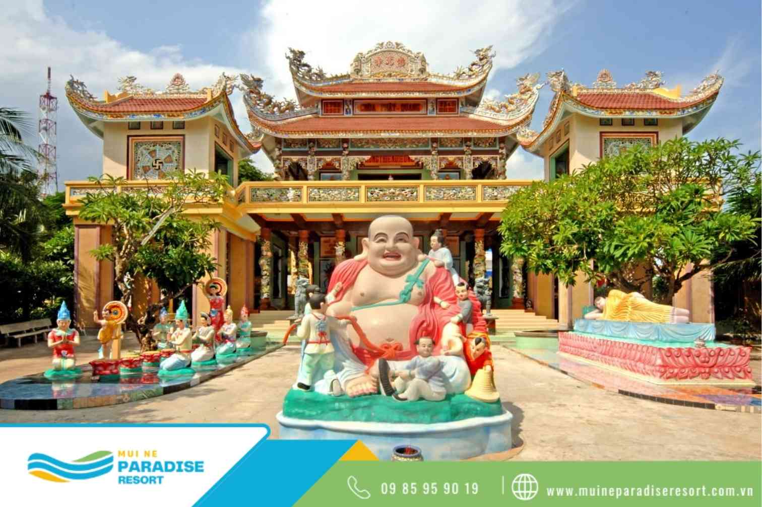 Chùa ở Mũi Né - Chùa Phật Quang