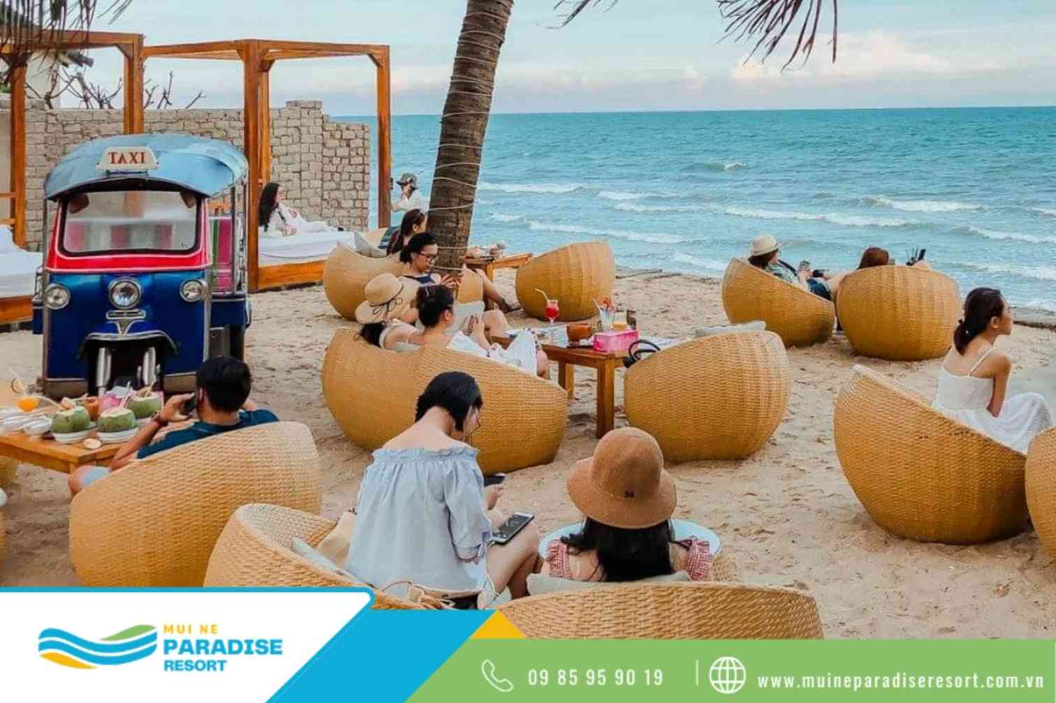 Mũi Né có gì chơi - Quán cafe ven biển ở Mũi Né