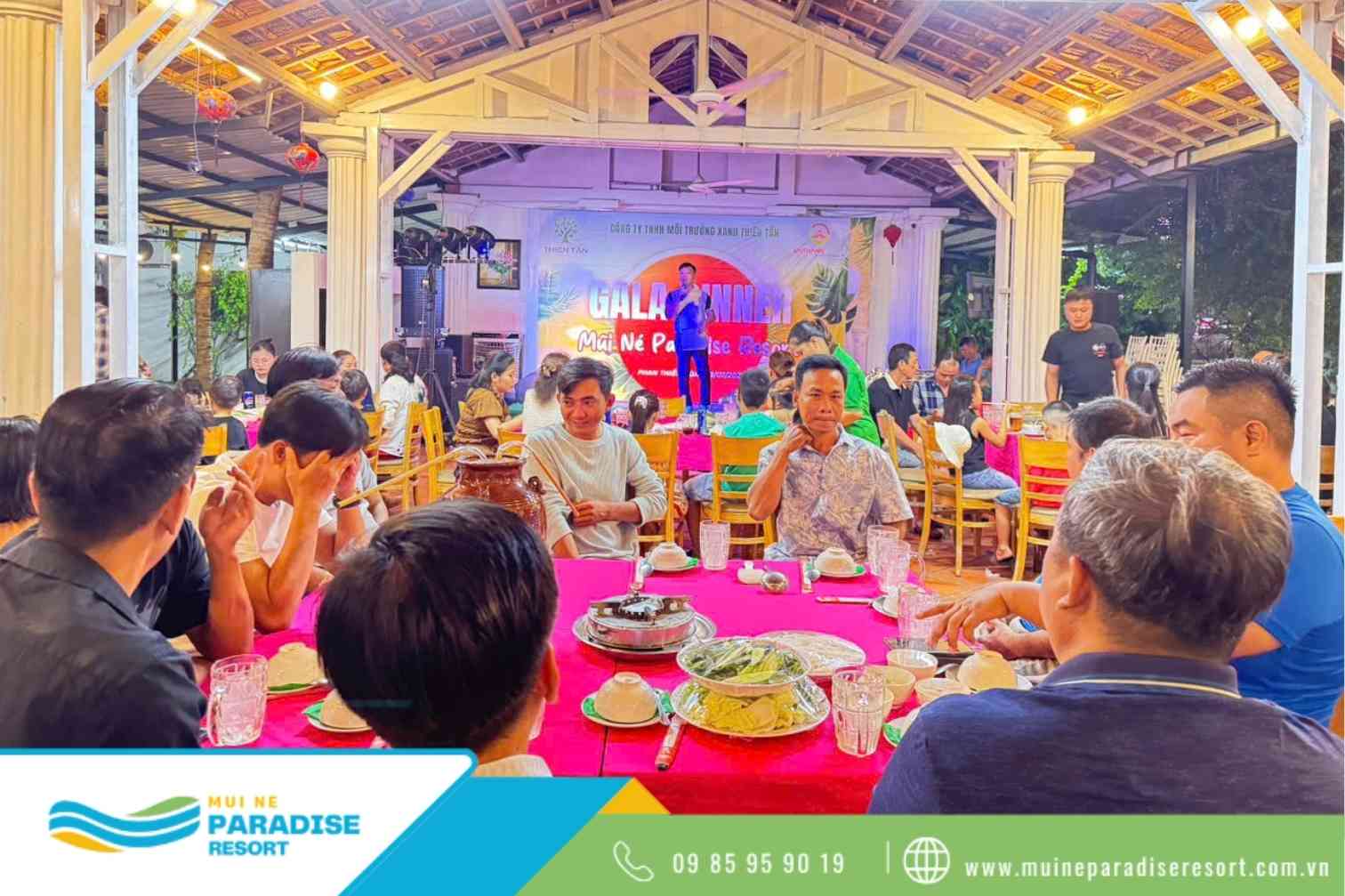 Team building Mũi Né - Tổ chức Gala Dinner tại nhà hàng Lacheln