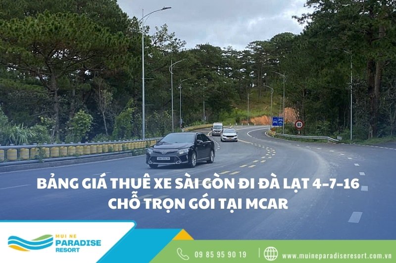 Thuê Xe Sài Gòn Đi Đà Lạt