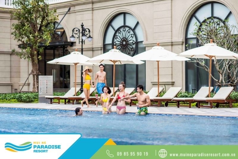 Team building 2 ngày 1 đêm - Các thành viên có thể nghỉ dưỡng tại resort