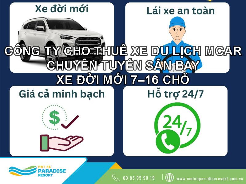 Công Ty Cho Thuê Xe Du Lịch