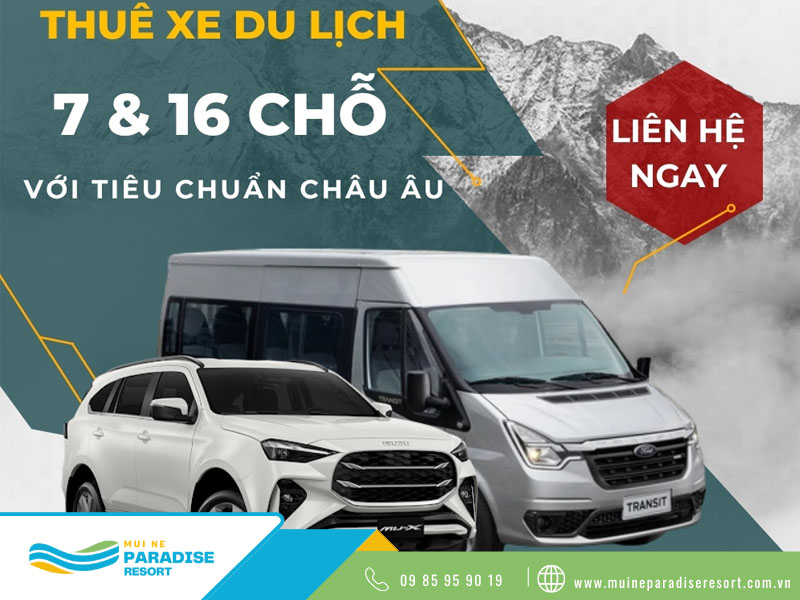 Công ty cho thuê xe du lịch MCar theo chuẩn châu Âu