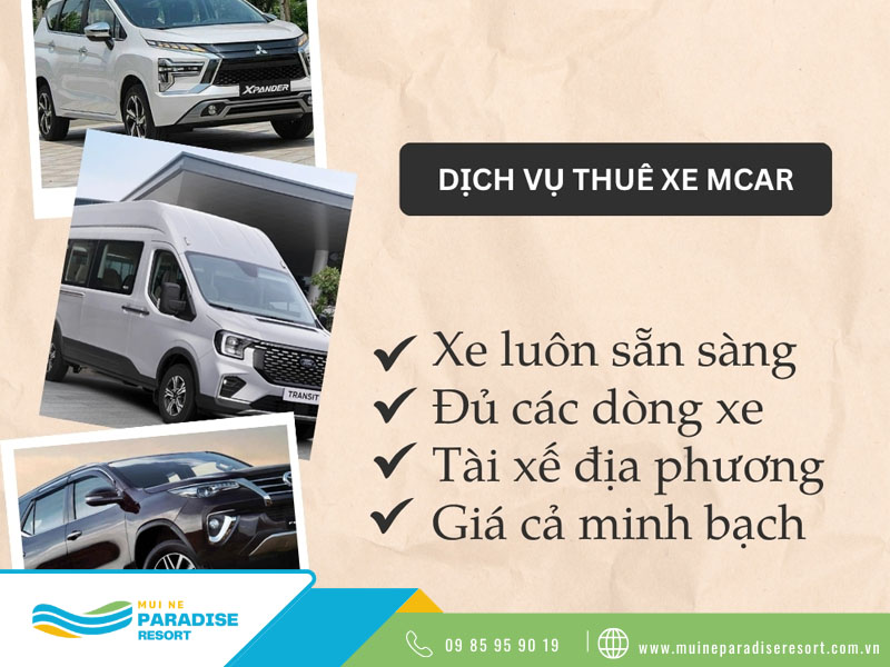 Thuê Xe Đưa Đón Sân Bay Tân Sơn Nhất - Dịch vụ thuê xe MCar