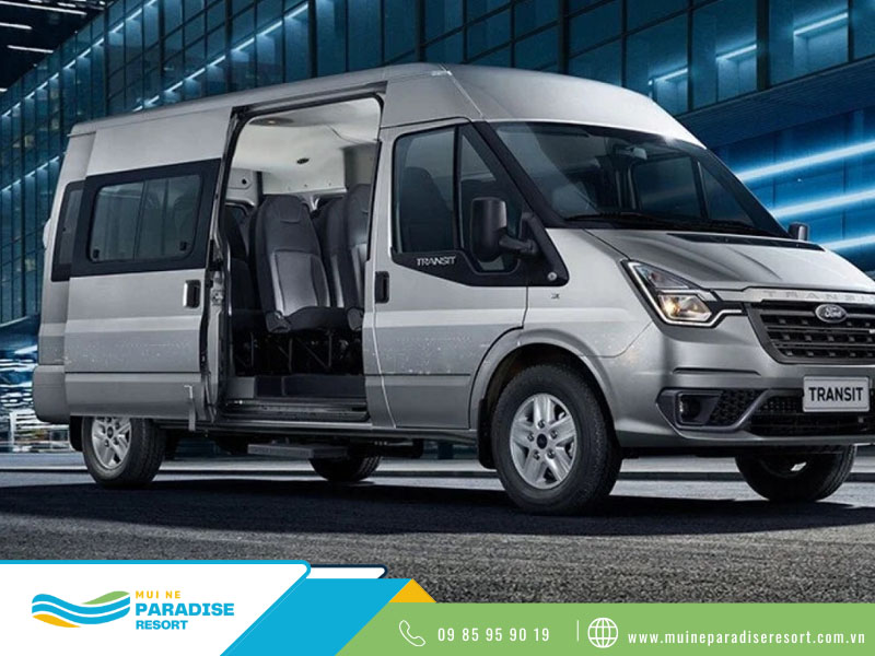 Thuê Xe Đưa Đón Sân Bay Tân Sơn Nhất - Dòng xe 16 chỗ Ford Transit