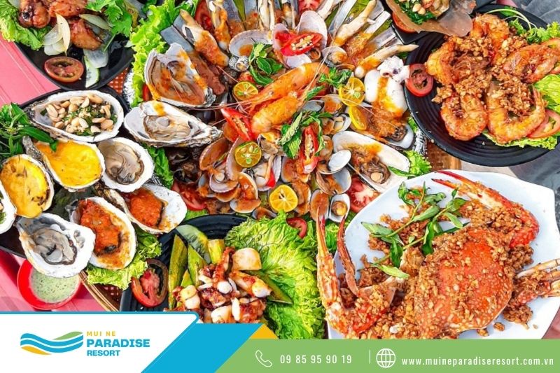 khu du lịch quốc gia mũi né - Hải sản là “vedette” của nền ẩm thực Mũi Né