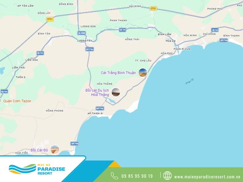Bãi rêu Cổ Thạch - Bãi rêu Cổ Thạch nằm cách Phan Thiết khoảng 90km về phía bắc