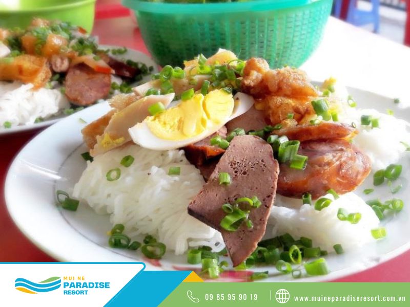 Ăn sáng Mũi Né - Bánh hỏi ở Mũi Né