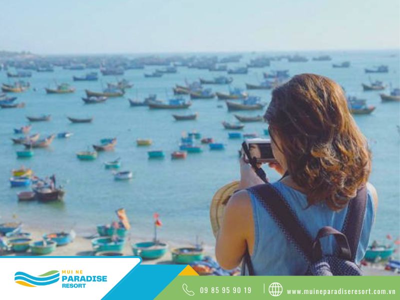 Mũi Né tháng 5 - Chụp ảnh ở làng chài Mũi Né