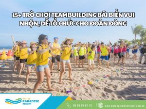 Trò chơi teambuilding bãi biển