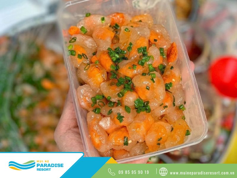 Bánh Quai Vạc Phan Thiết - Bánh quai vạc thường được chia thành các phần nhỏ