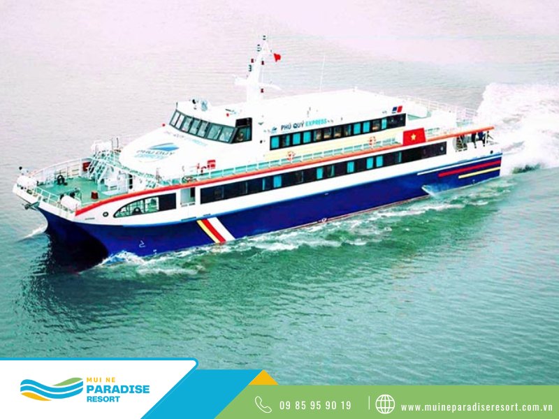 Đảo Phú Quý - Đi tàu cao tốc ra đảo Phú Quý