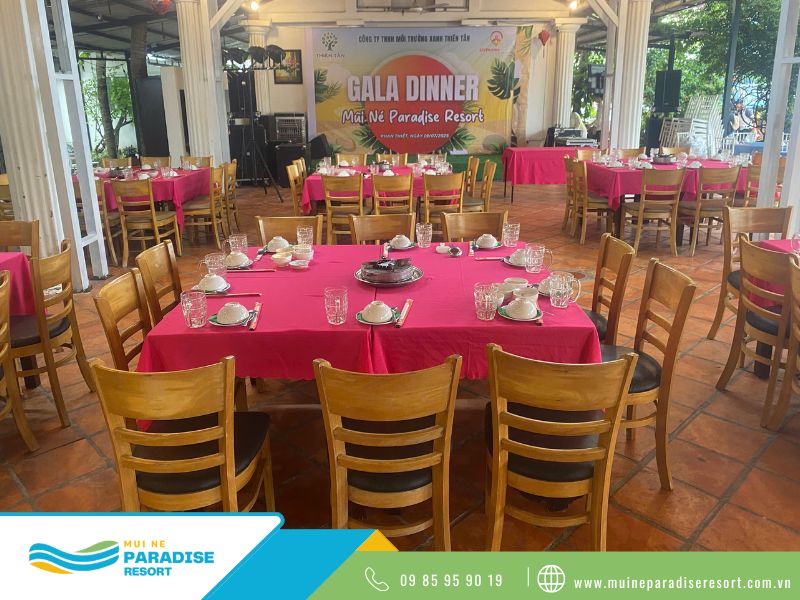 Gala Dinner Cuối Năm - Không gian tổ chức Gala Dinner cần rộng rãi