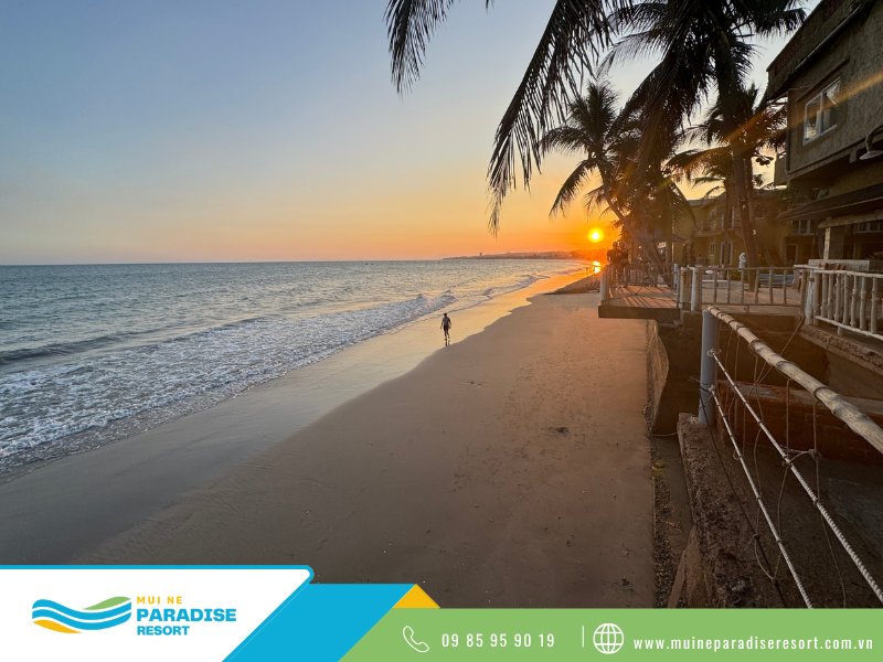 Mũi Né Có Gì Vui - Mũi Né Paradise Resort có bãi biển riêng
