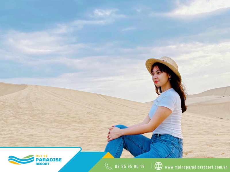 ở mũi né có sa mạc không - Thời điểm buổi sáng sớm thích hợp cho việc chụp ảnh tại đồi cát