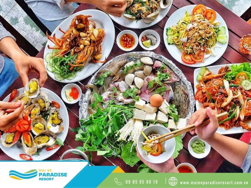 Mũi Né Ăn Gì Ngon - Thưởng thức hải sản tươi qua nhiều cách chế biến