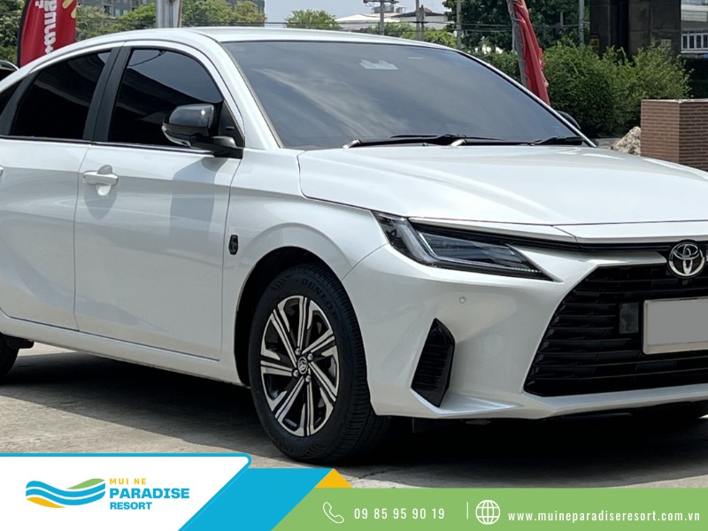 Thuê xe 4 chỗ từ Mũi Né đi Cam Ranh - Dòng xe Toyota Vios