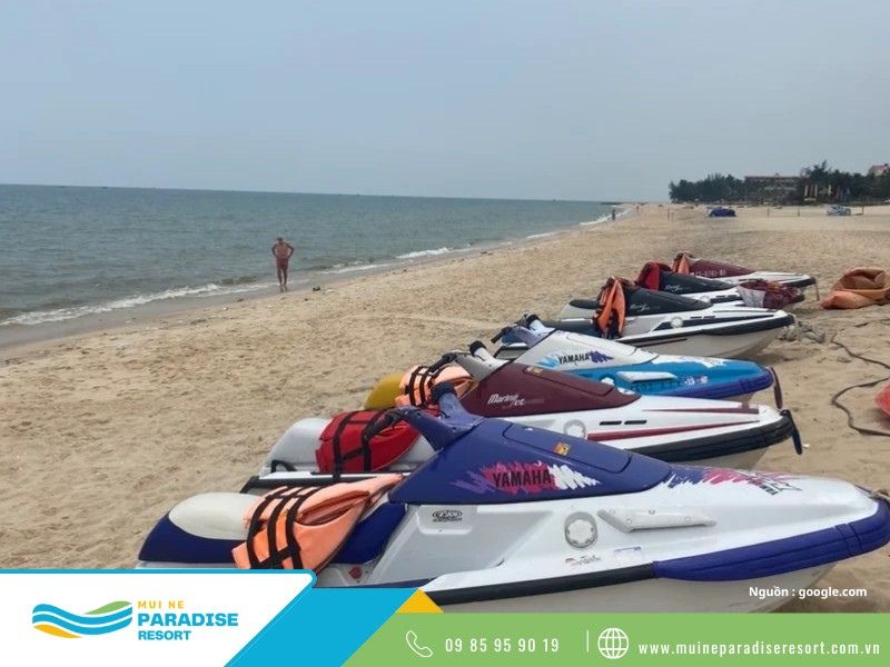 Mô Tô Nước Mũi Né - Giá thuê mô tô nước khoảng 500.000 đến 1 triệu cho 15 - 30 phút