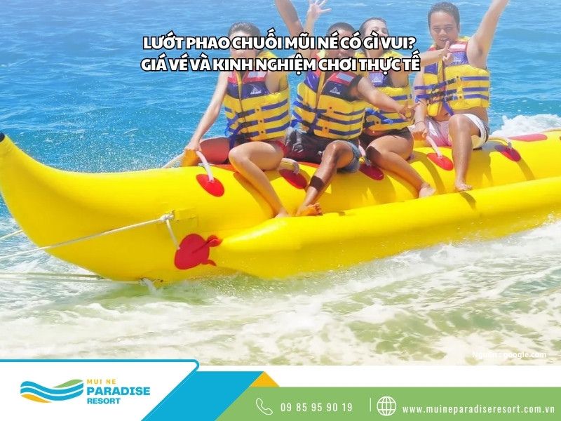 Lướt phao chuối Mũi Né
