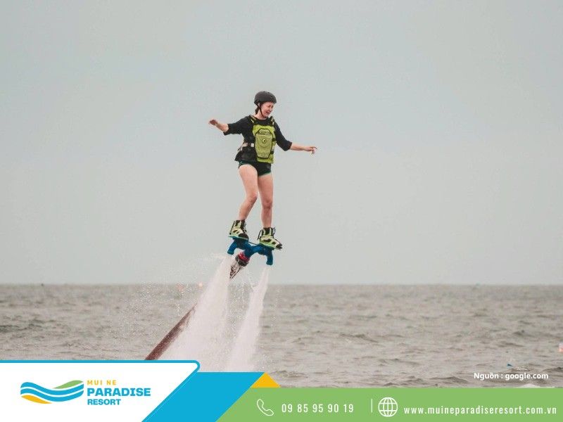 Flyboard Mũi Né - Mũi Né thích hợp cho các hoạt động thể thao biển như flyboard