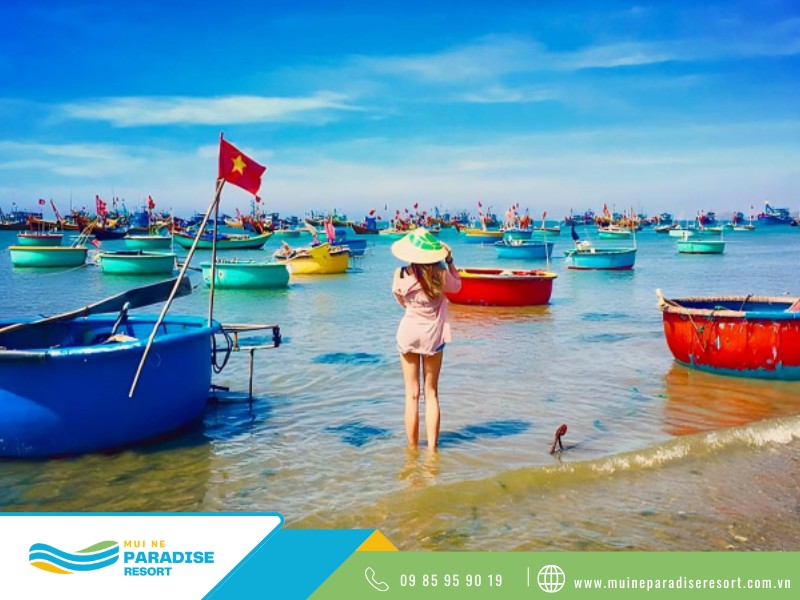 Hoạt Động Trải Nghiệm Ở Mũi Né - Tham quan làng Chài vào buổi sáng
