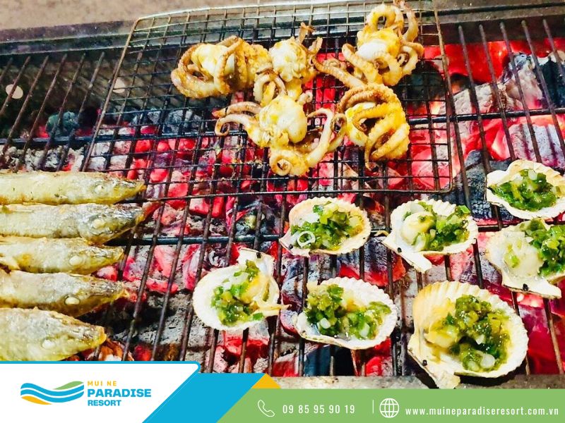 Fresh seafood