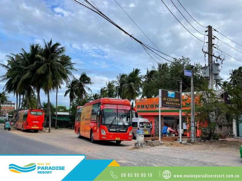 Xe khách Phương Trang tuyến Sài Gòn – Mũi Né.