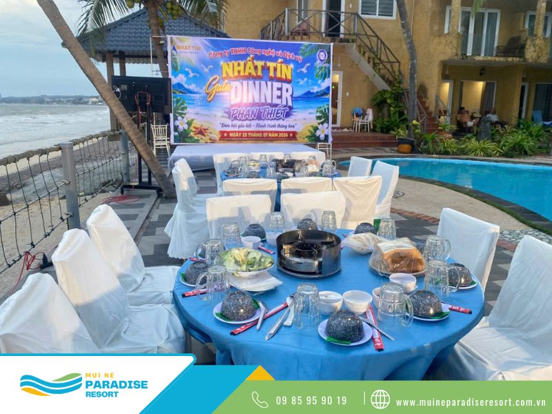 Gala Dinner Ngoài Trời Tại Mũi Né