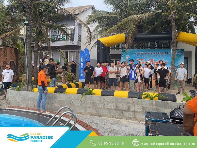 Team Building cho công nhân xưởng may